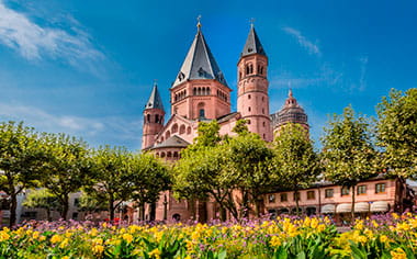 Ancient cathedral in Mainz Ancient cathedral in Mainz